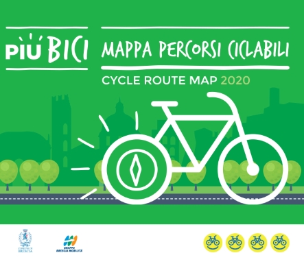 NUOVA MAPPA PERCORSI CICLABILI IN CITTÀ